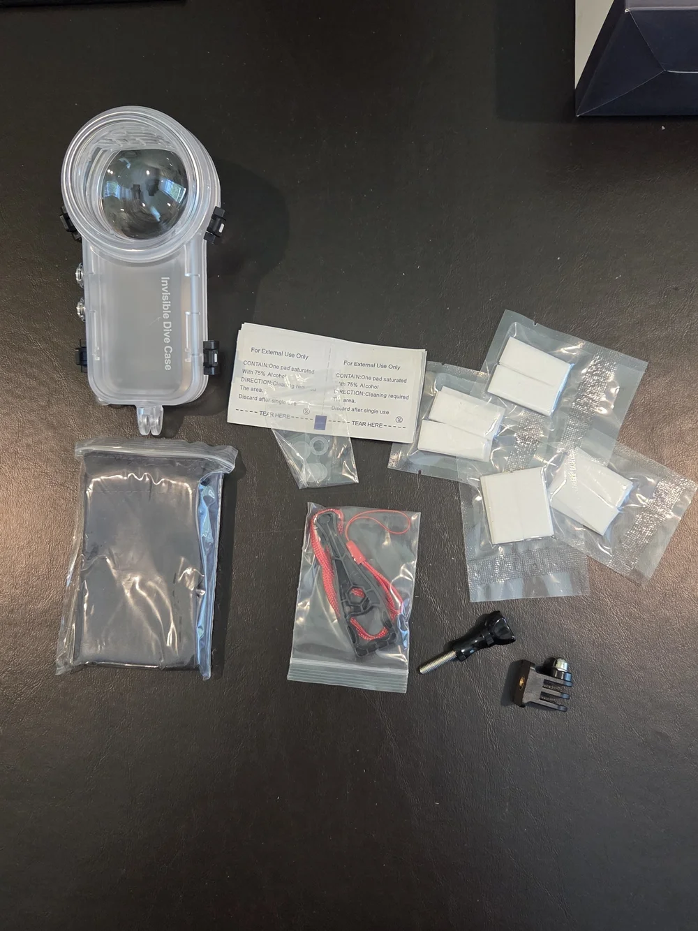 Insta360 X4 Invisible Dive Case – NEW Waterproof 50m Underwater Housing Only